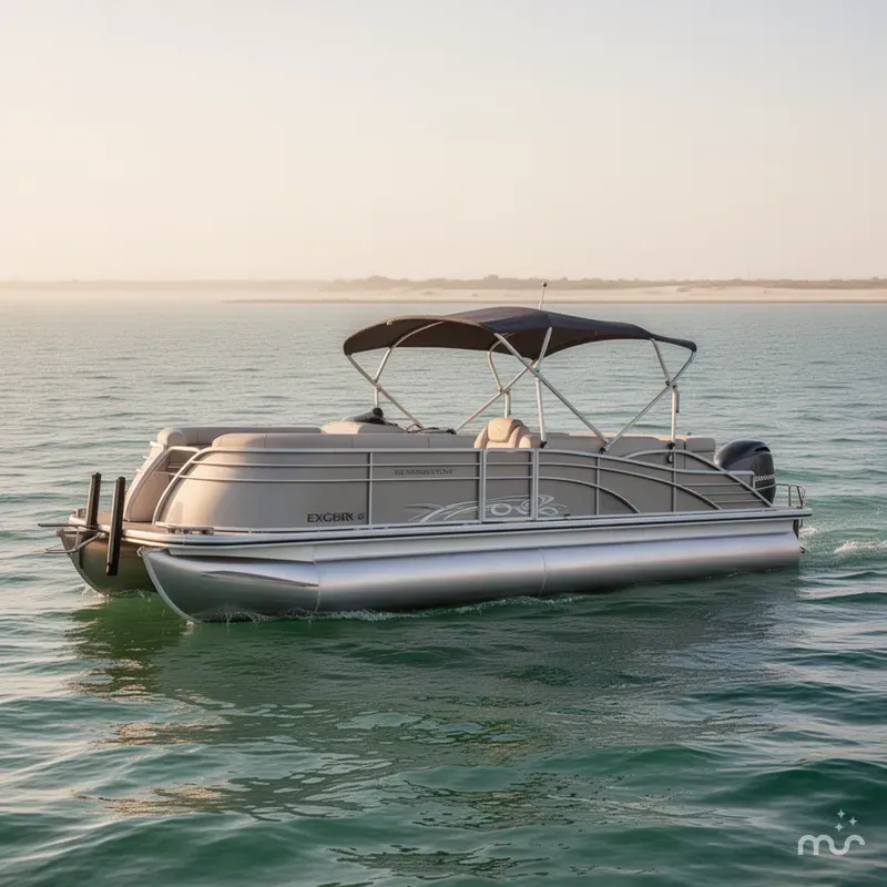 Slide: The Image of Bennington 2550 QBR Pontoon 2013 - 2