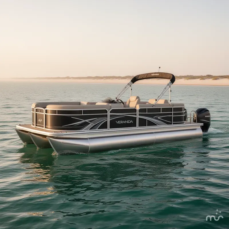 Slide: The Image of Veranda VR22VLC Pontoon/Tritoon 2025 - 2
