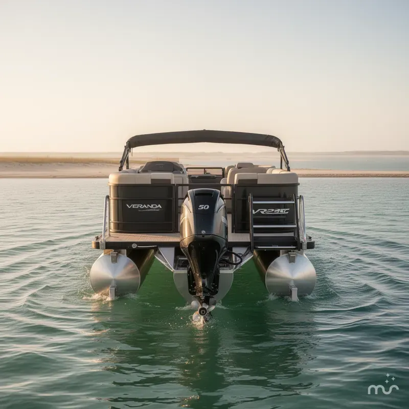 Slide: The Image of Veranda VR22RC Pontoon/Tritoon 2026 - 3