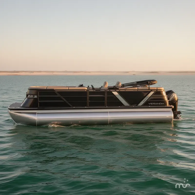 Slide: The Image of Veranda VX22RC Premium Pontoon/Tritoon 2026 - 2