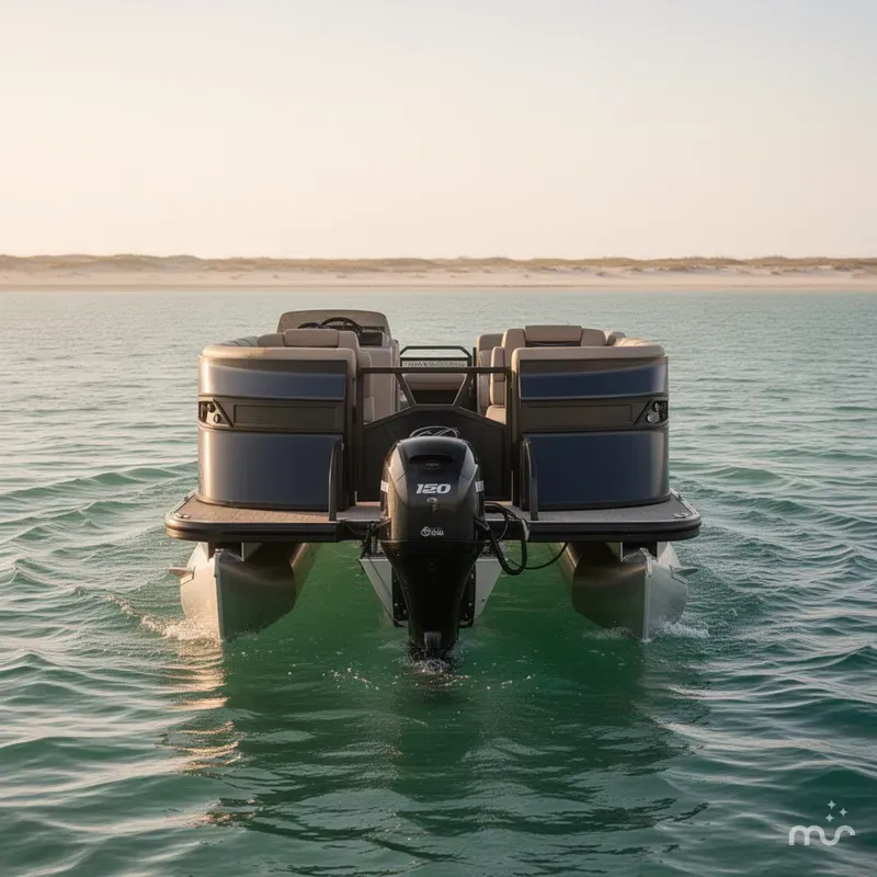 Slide: The Image of Veranda VX22RC Premium Pontoon/Tritoon 2026 - 3