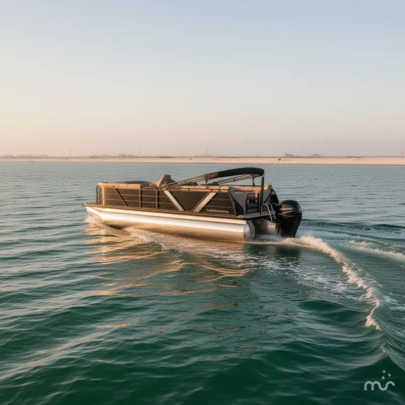 Slide: The Image of Veranda VX22RC Premium Pontoon/Tritoon 2026 - 4