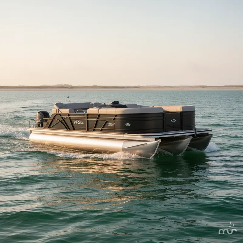 Slide: The Image of Veranda VTX25VLC Pontoon/Tritoon 2026 - 2
