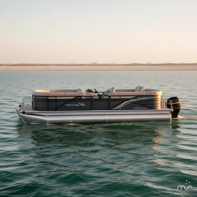 Slide: The Image of Veranda VX 235 RC Pontoon 2026 - 2