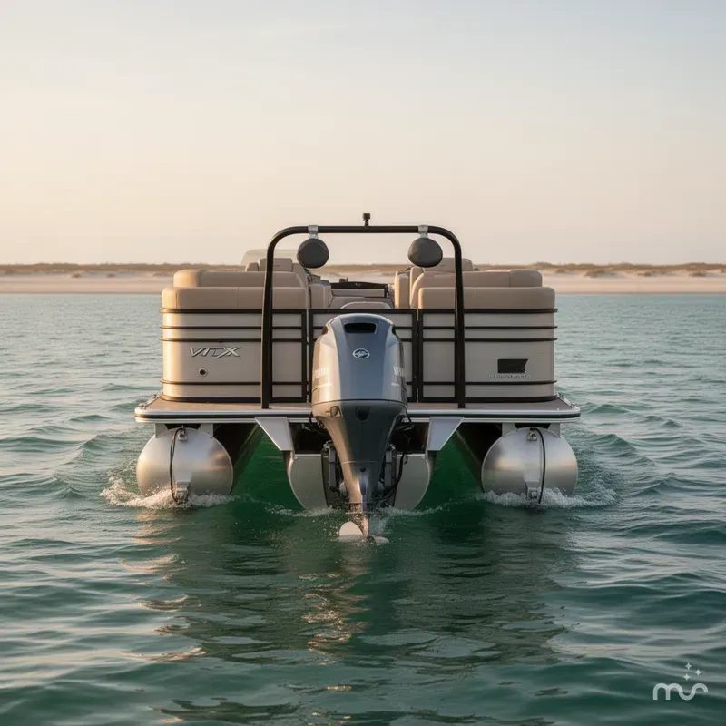 Slide: The Image of Veranda VTX22RC Pontoon 2021 - 3