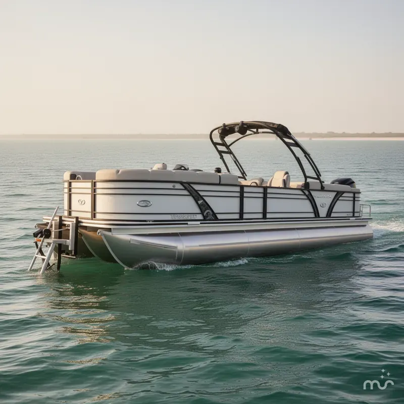 Slide: The Image of Veranda VP25RCP Pontoon TRITOON Luxury 2023 - 2