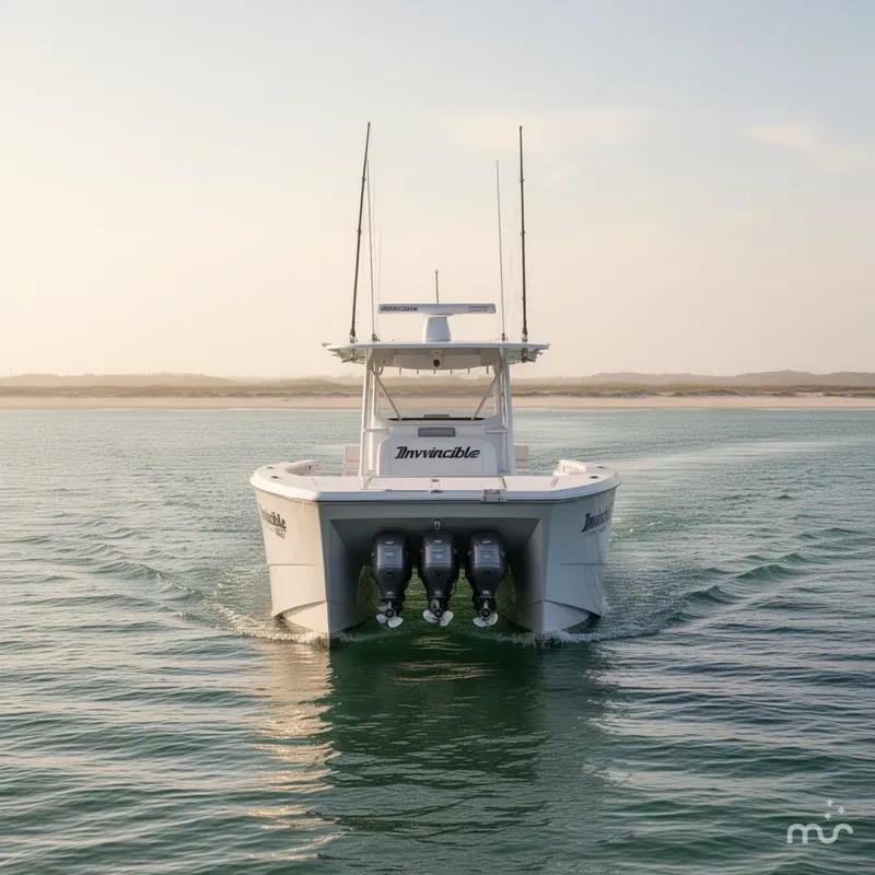 Slide: The Image of Invincible 40 Catamaran 2018 - 1