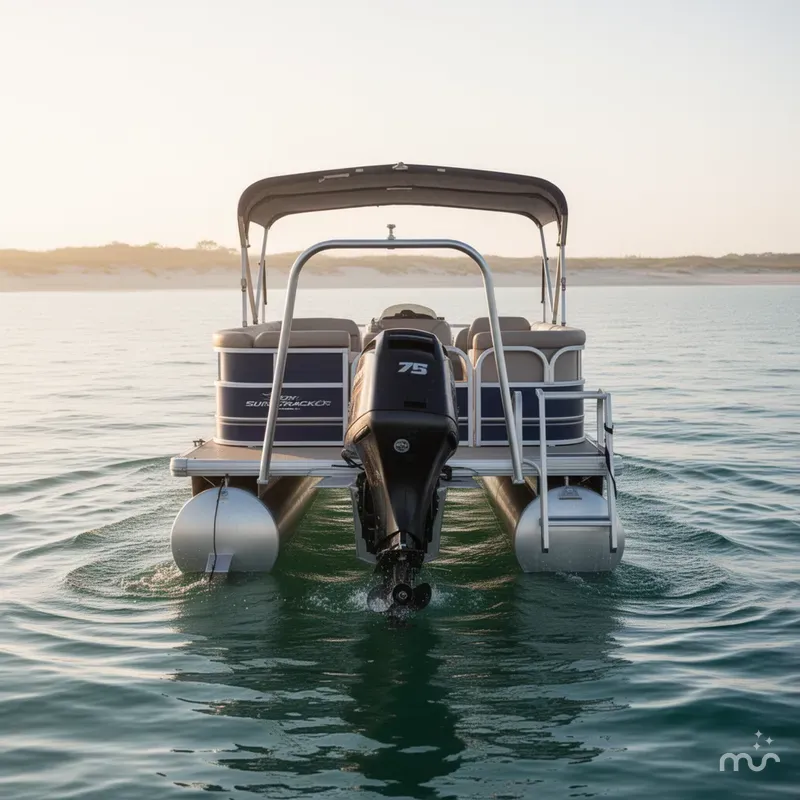 Slide: The Image of Sun Tracker Party Barge 20 DLX 2014 - 3