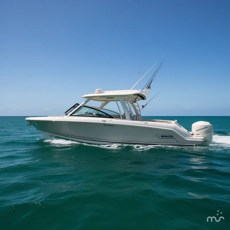 Slide: The Image of Boston Whaler 320 Vantage 2017 - 2