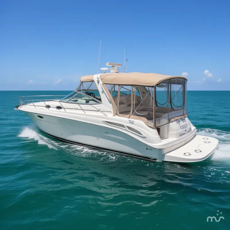Slide: The Image of Sea Ray 380 Sundancer 2000 - 2
