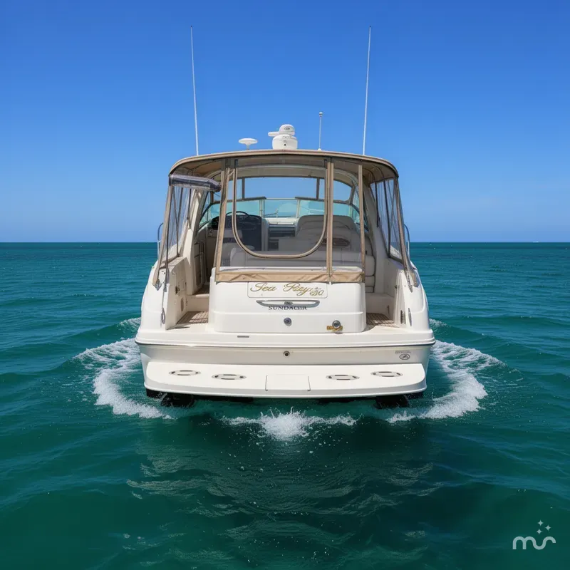 Slide: The Image of Sea Ray 380 Sundancer 2000 - 3
