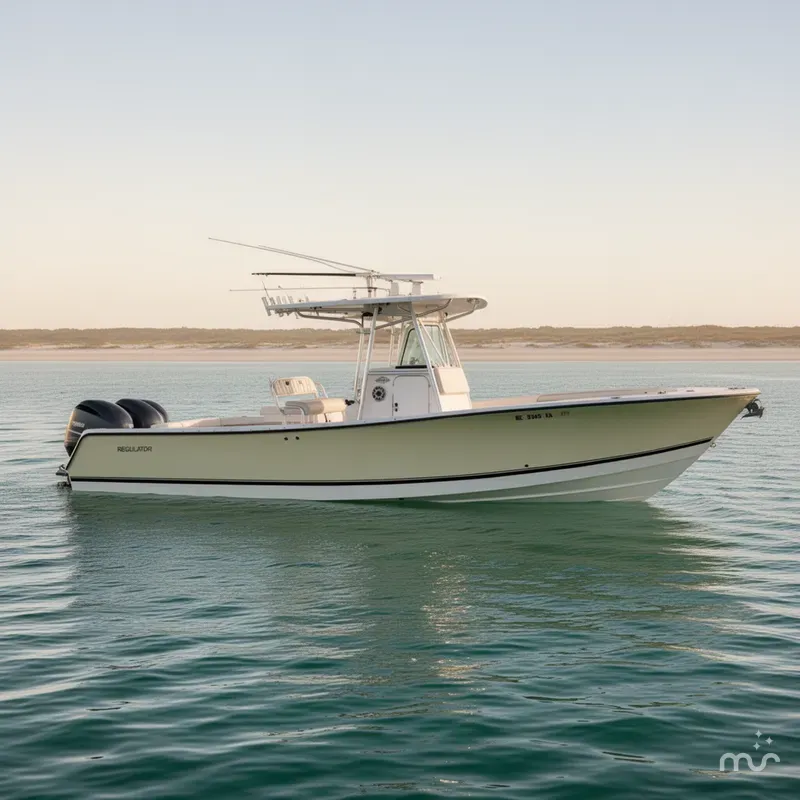 Slide: The Image of Regulator Marine 32 Center Console 2003 - 2