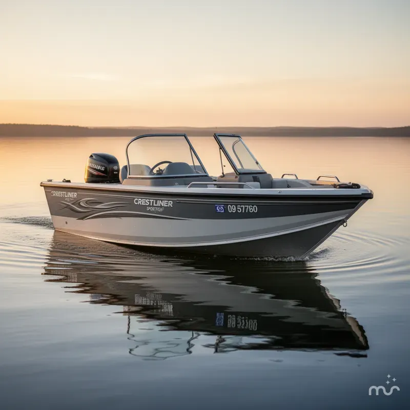The Image of Crestliner 1750 Sportfish OB 2005 - 0
