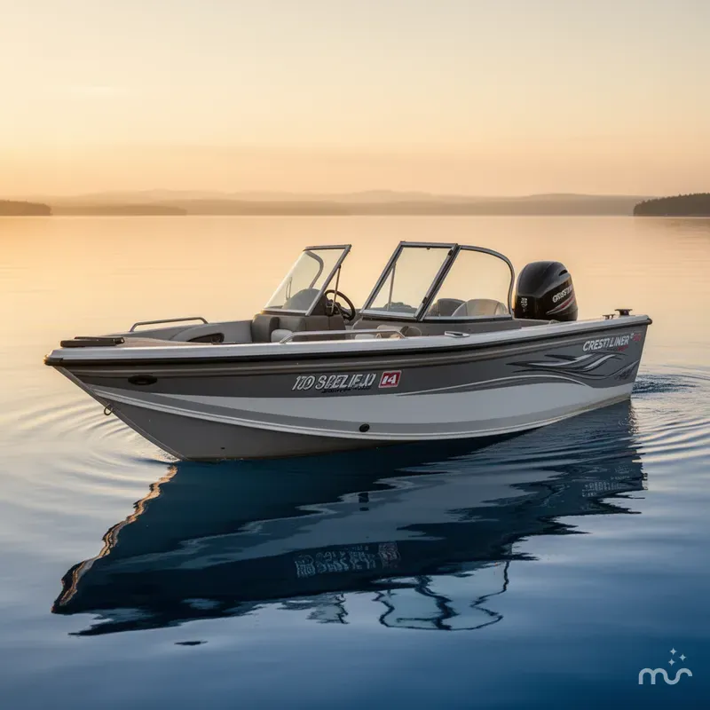 Slide: The Image of Crestliner 1750 Sportfish OB 2005 - 2