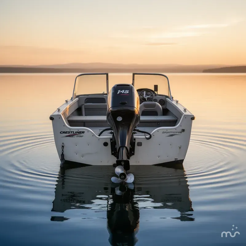 Slide: The Image of Crestliner 1750 Sportfish OB 2005 - 3