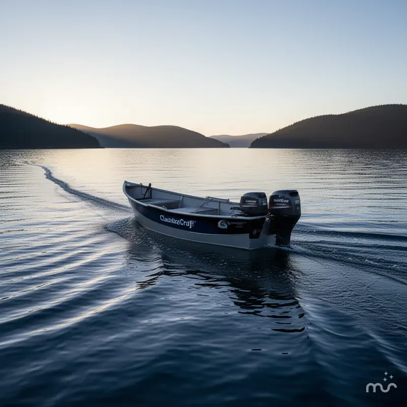 Slide: The Image of ClackaCraft High Sides 16' Drift Boat 2013 - 4