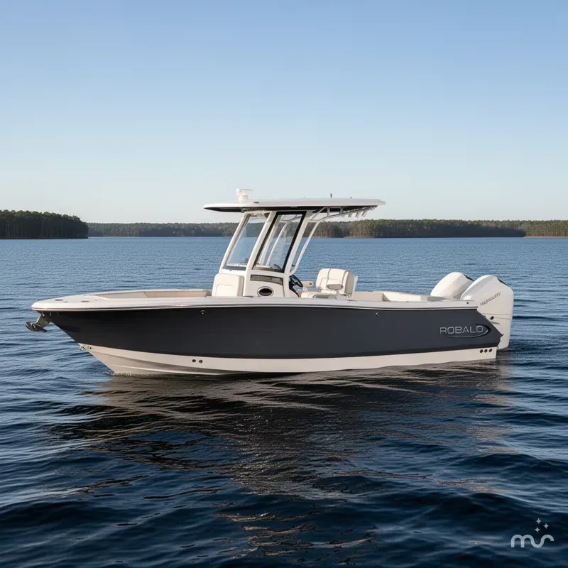 Slide: The Image of Robalo R250 Center Console 2026 - 2