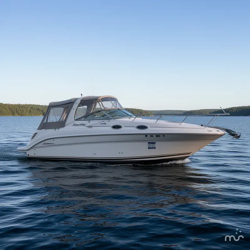 Slide: The Image of Sea Ray Sundancer 260 2000 - 2