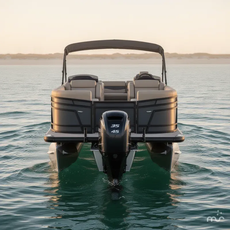 Slide: The Image of Godfrey Monaco 23' Single Flip Lounge Tritoon - 235 SFLC 2027 - 3