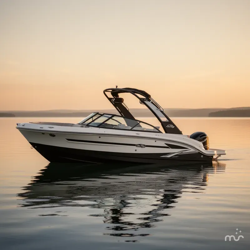 Slide: The Image of Sea Ray SDX 230 Surf 2026 - 2