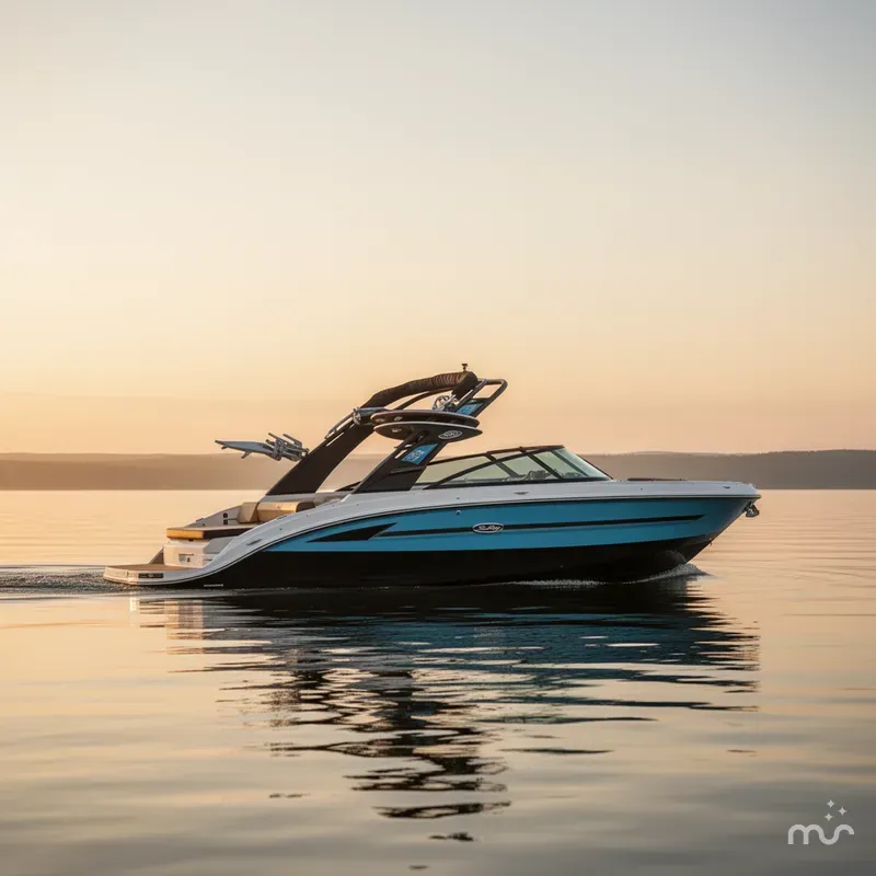 Slide: The Image of Sea Ray SDX 250 Surf 2026 - 2