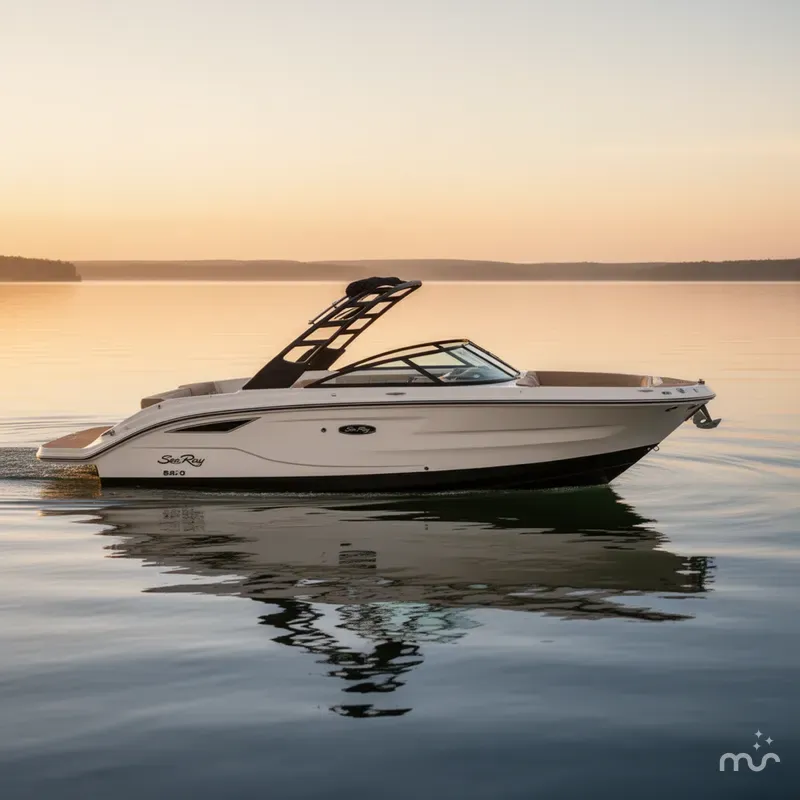 Slide: The Image of Sea Ray SDX 270 2026 - 2