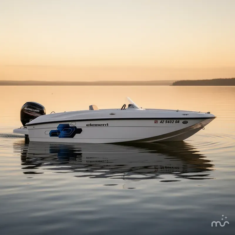 Slide: The Image of Bayliner Element E18 2018 - 2