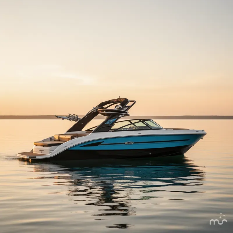 Slide: The Image of Sea Ray SDX 250 Surf 2026 - 2