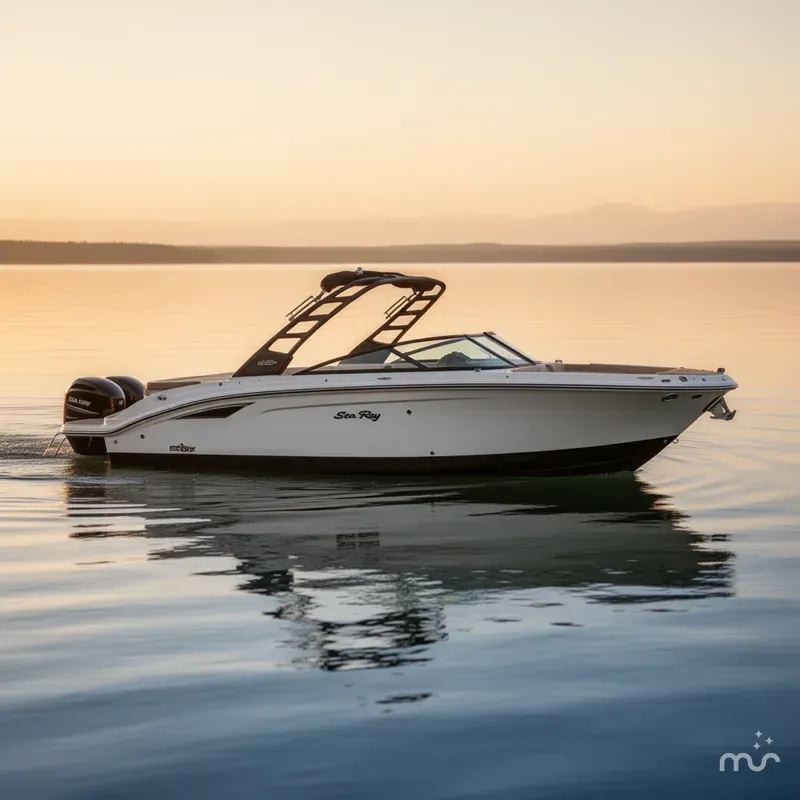 Slide: The Image of Sea Ray SDX 270 2026 - 2