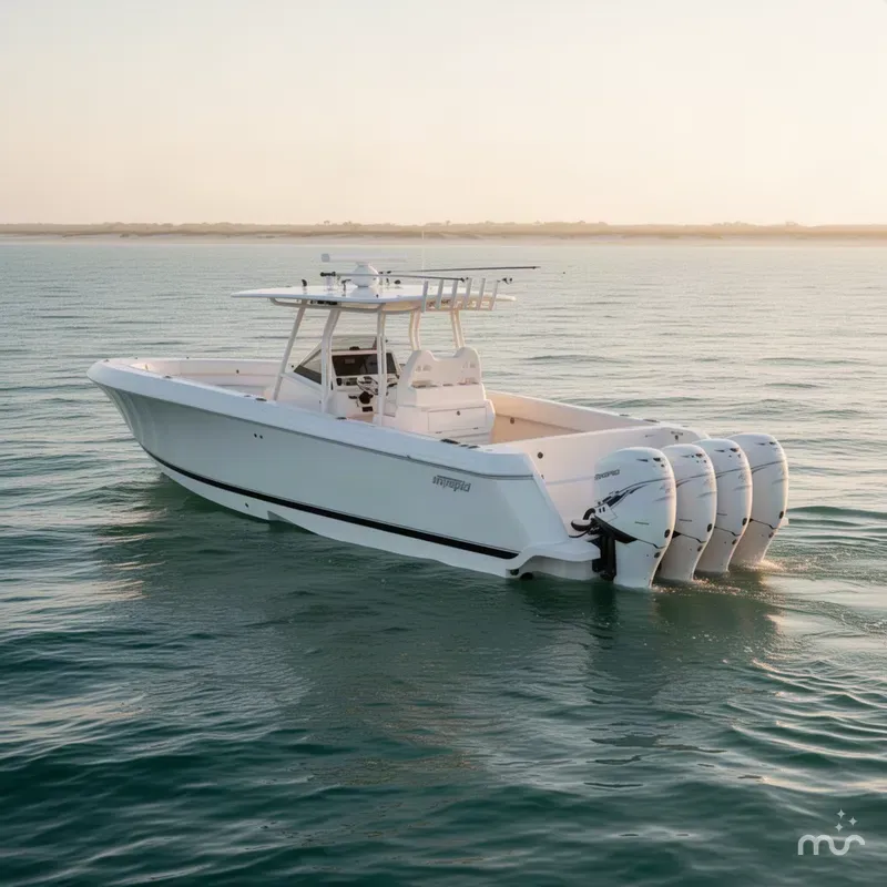 Slide: The Image of Intrepid 400 Center Console 2019 - 2