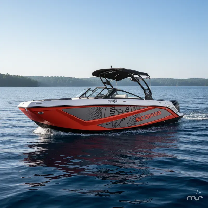 Slide: The Image of Scarab 210 LX Wake 2027 - 2