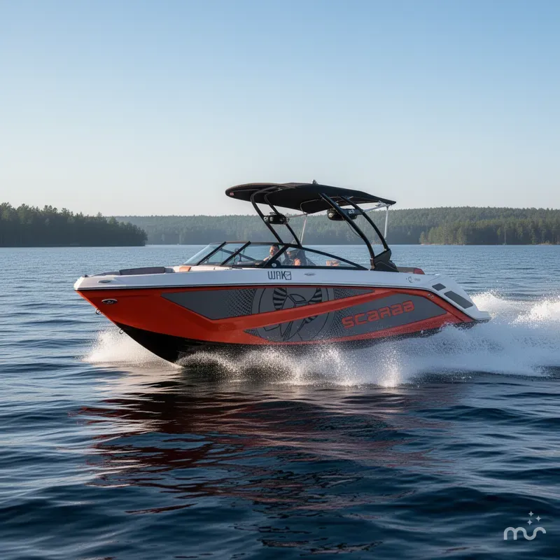 Slide: The Image of Scarab 210 LX Wake 2027 - 4