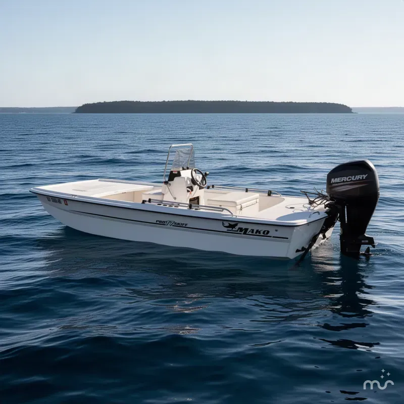Slide: The Image of Mako Pro Skiff 17 CC 2014 - 1