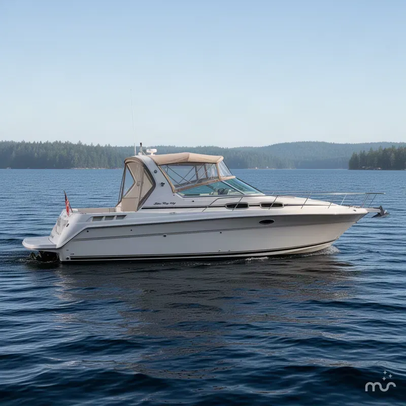 Slide: The Image of Sea Ray 300 Sundancer 1989 - 2