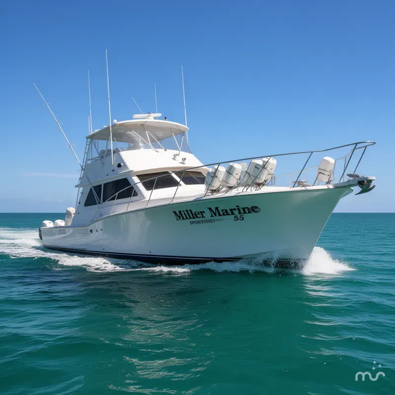 The Image of Miller Marine Sportfish 55 1987 - 0