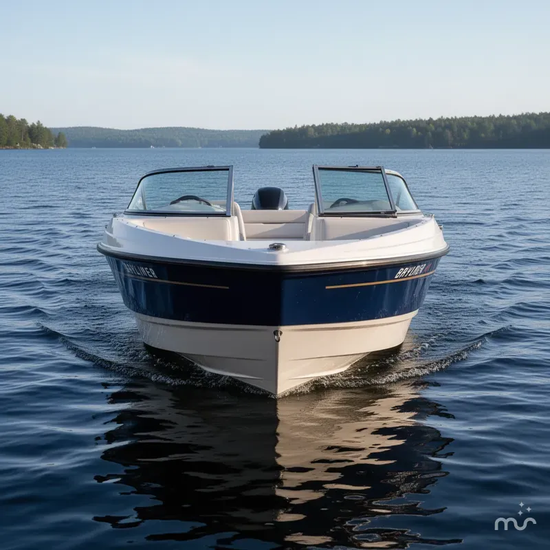 Slide: The Image of Bayliner 195 Bowrider 2008 - 1