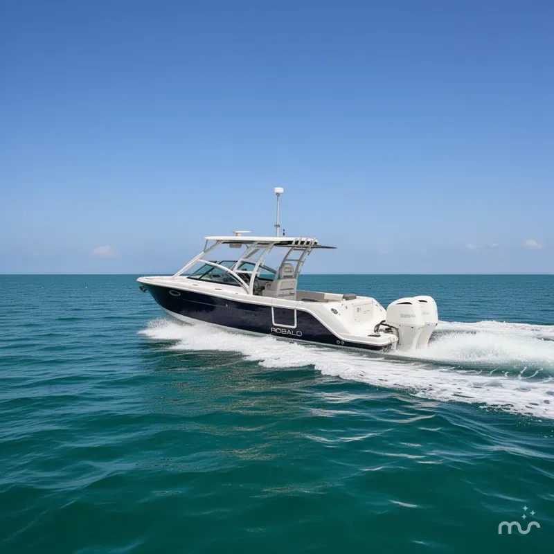 Slide: The Image of Robalo R317 Dual Console 2018 - 4