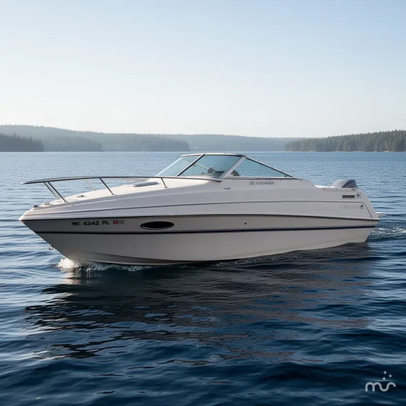 Slide: The Image of Four Winns 225 Sundowner 1992 - 2