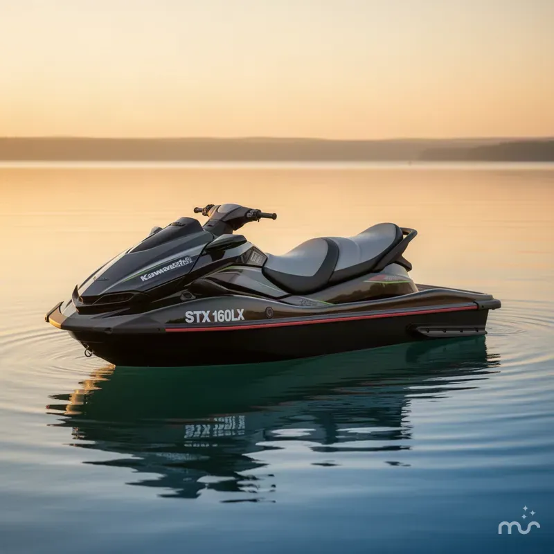 Slide: The Image of Kawasaki Jetski STX 160LX 2024 - 1