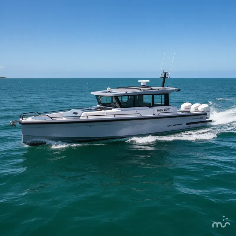 Slide: The Image of Axopar 37 XC Cross Cabin 2023 - 2