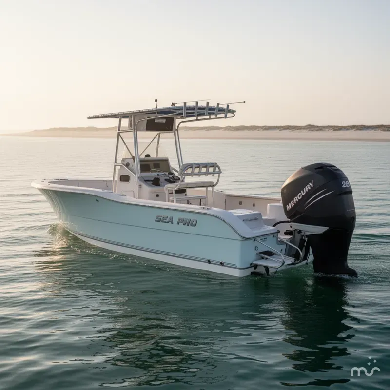 Slide: The Image of Sea Pro 238 Center Console 2005 - 2