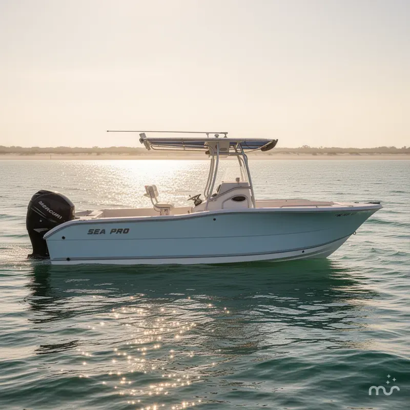 Slide: The Image of Sea Pro 238 Center Console 2005 - 4
