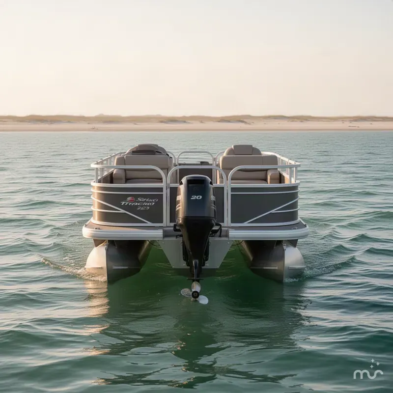 Slide: The Image of Sun Tracker Fishin' Barge 22 XP3 2020 - 1