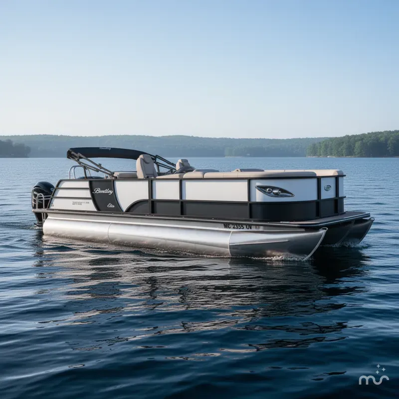 The Image of Bentley Pontoons 220 Elite Rear Lounger 2023 - 0