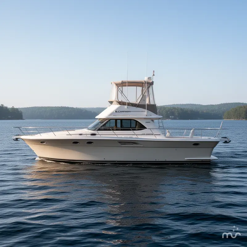 Slide: The Image of Carver Yachts 44 Cockpit Motor Yacht 2005 - 2