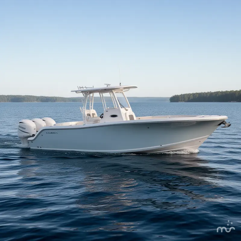 Slide: The Image of Cobia 301 Center Console 2024 - 2