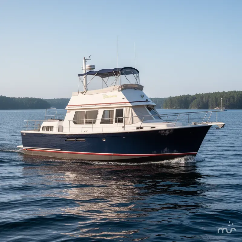 The Image of Sabreline 36 Fast Trawler 1998 - 0