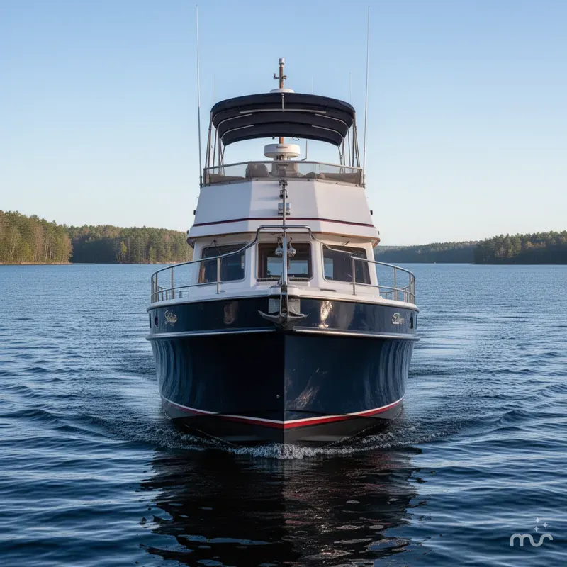 Slide: The Image of Sabreline 36 Fast Trawler 1998 - 3
