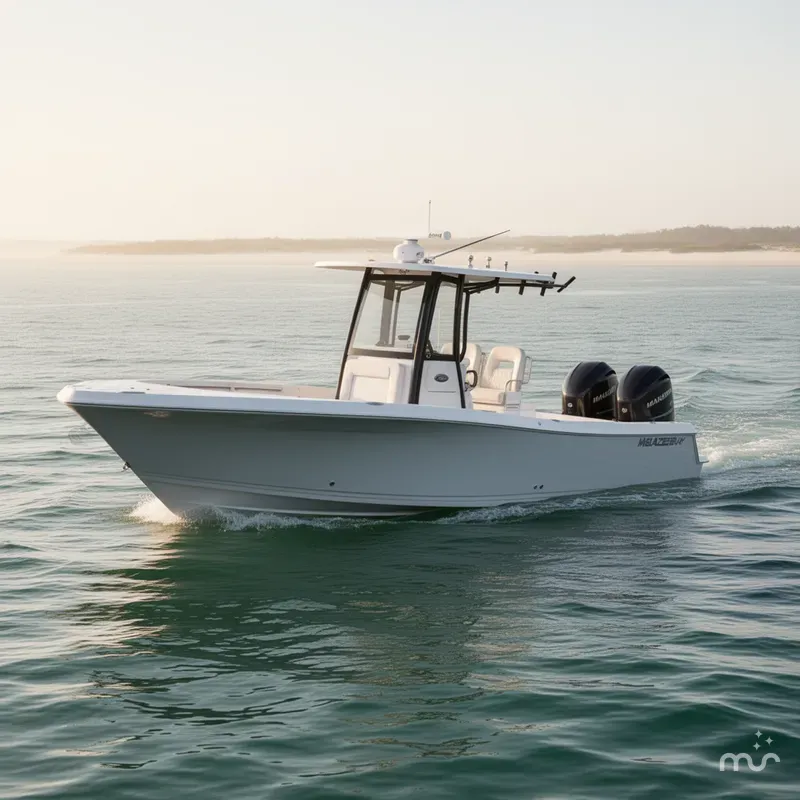 Slide: The Image of Blazer Bay Makaira 2800 2027 - 2