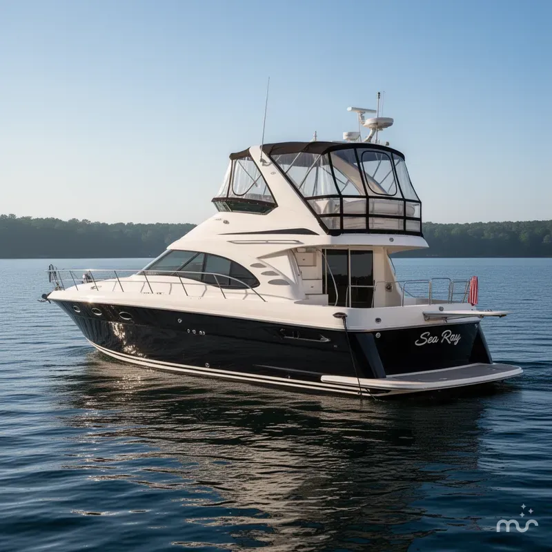 Slide: The Image of Sea Ray 44 Sedan Bridge 2007 - 2